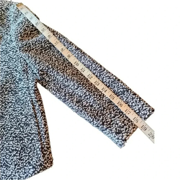 Ann Taylor Marble Black/White Dotted Blazer Jacket 6P NWT - Picture 4 of 12